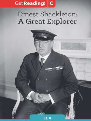 cover image of Ernest Shackleton: A Great Explorer